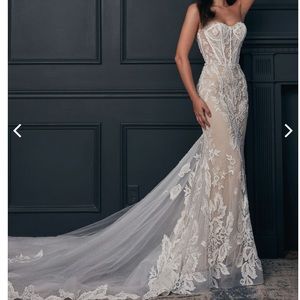 NWT Calla Blanche 121235 Ariel Wedding Dress